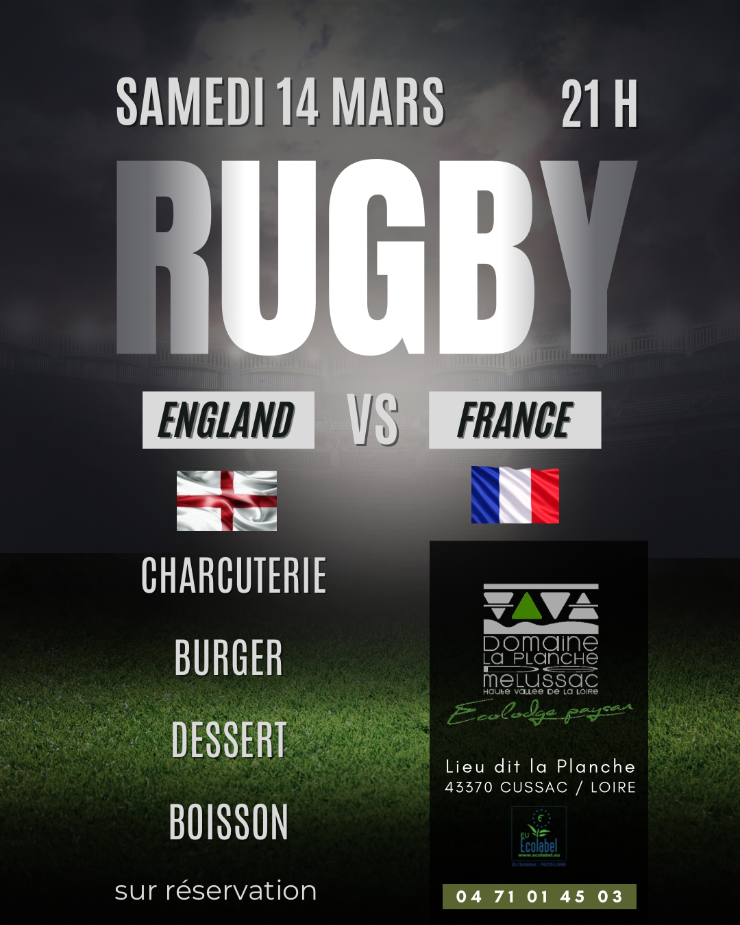 Rugby France - Angleterre